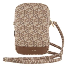 Сумка Guess Zip GCube Bottom Stripe Brown (GUWBZPGCSPGW)