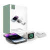 Бездротовий зарядний пристрій Tech-Protect A32 3-in-1 15W Grey with MagSafe (5906302308255)