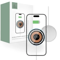 Бездротовий зарядний пристрій Tech-Protect A30 15W 1m Silver with MagSafe (5906302308316)