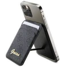 Магнітний гаманець Guess 4G Classic Logo (Card Slot) Black with MagSafe (GUWMSHG4SHK)