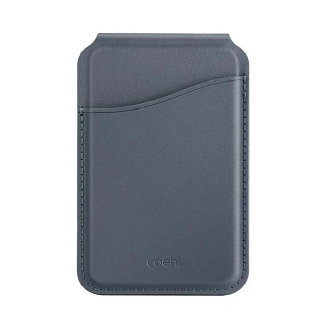 Магнітний гаманець UNIQ Coehl Esme Sapphire Blue with MagSafe (UNIQ-ESMEMCHM-SPBLUE)