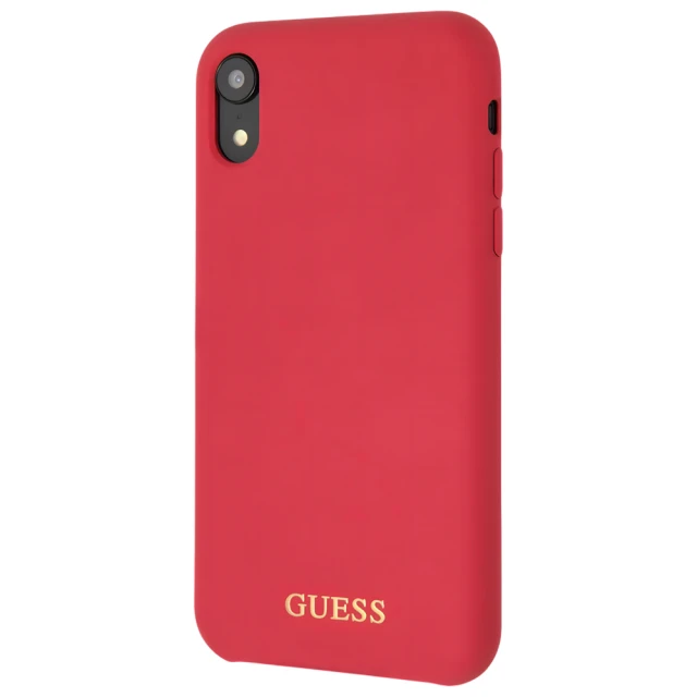 Чехол Guess Silicone для iPhone XR Red (GUHCI61LSGLRE)