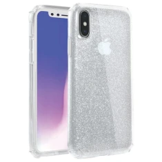 Чехол UNIQ Clarion Tinsel для iPhone XS | X Lucent Clear (UNIQ-IP5.8HYB-CLRNTCLR)