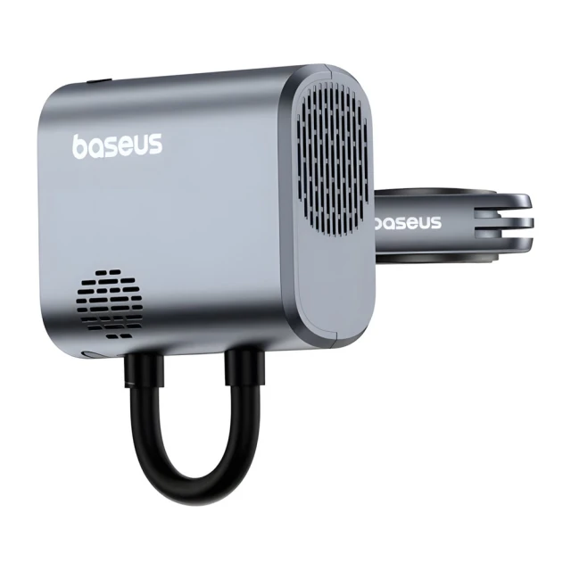 Велокомпресор Baseus PrimeTrip Series Portable Bike Pump 1750mAh 45W Black (C11169000121-00)
