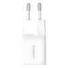 Мережевий зарядний пристрій Baseus GaN5 Mini PD 25W USB-C White (P10110909213-00)