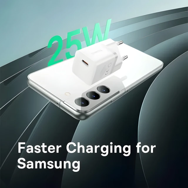 Мережевий зарядний пристрій Baseus GaN5 Mini PD 25W USB-C White (P10110909213-00)