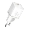Мережевий зарядний пристрій Baseus GaN5S PD 30W USB-C White (P10162504213-00)