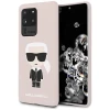 Чохол Karl Lagerfeld Silicone Iconic для Samsung Galaxy S20 Ultra Pink (KLHCS69SLFKPI)