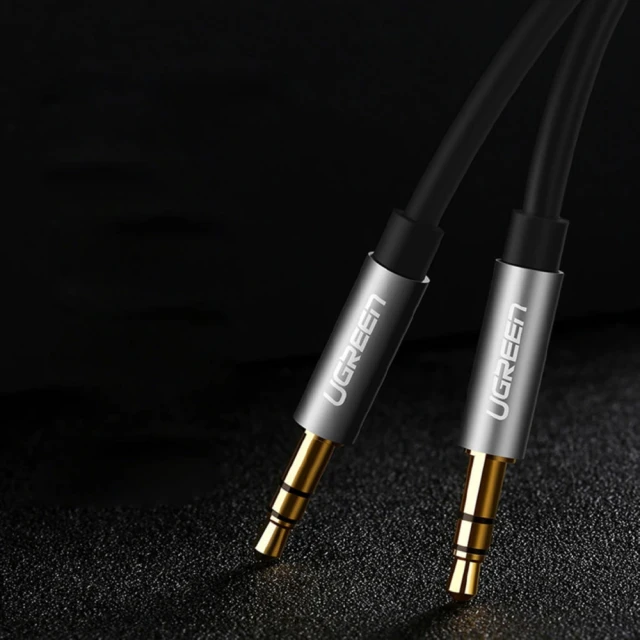 Кабель Ugreen AUX Mini Jack 3.5mm to Mini Jack 3.5mm 5m Black (6957303817375)