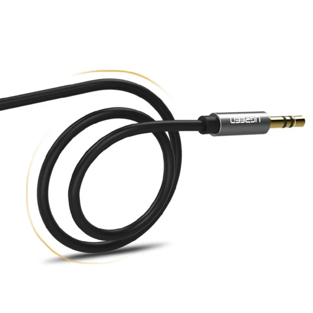 Кабель Ugreen AUX Mini Jack 3.5mm to Mini Jack 3.5mm 5m Black (6957303817375)
