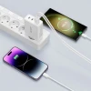 Мережевий зарядний пристрій Tech-Protect QC/PD 100W 3xUSB-C | USB-A White (9490713934814)