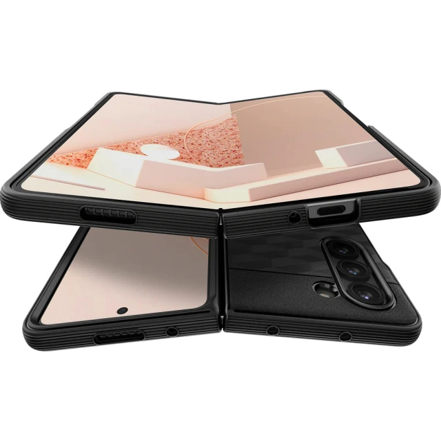 Чехол Spigen Caseology Parallax для Samsung Galaxy Fold5 (F946) Matte Black (ACS06225)