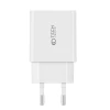 Мережевий зарядний пристрій Tech-Protect PD 35W 2xUSB-C White (9490713936078)