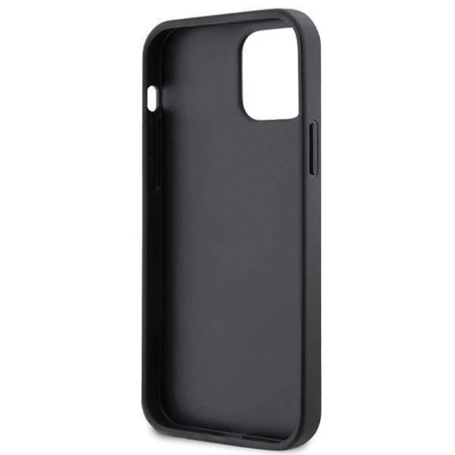 Чохол Guess Crossbody 4G Metal Logo для iPhone 12 | 12 Pro Black (GUHCP12MP4TDSCPK)