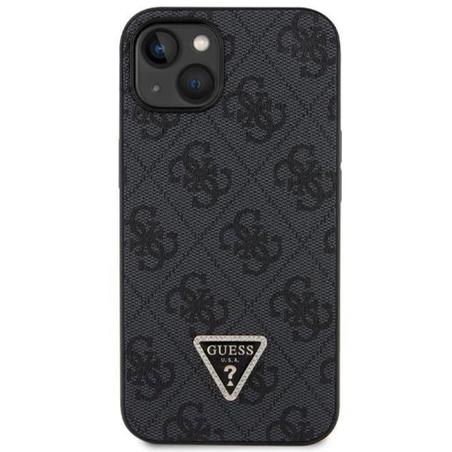 Чохол Guess Crossbody 4G Metal Logo для iPhone 14 | 13 Black (GUHCP14SP4TDSCPK)