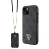 Чохол Guess Crossbody 4G Metal Logo для iPhone 14 | 13 Black (GUHCP14SP4TDSCPK)