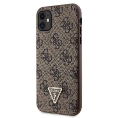 Чехол Guess Crossbody 4G Metal Logo для iPhone 11 | XR Brown (GUHCN61P4TDSCPW)
