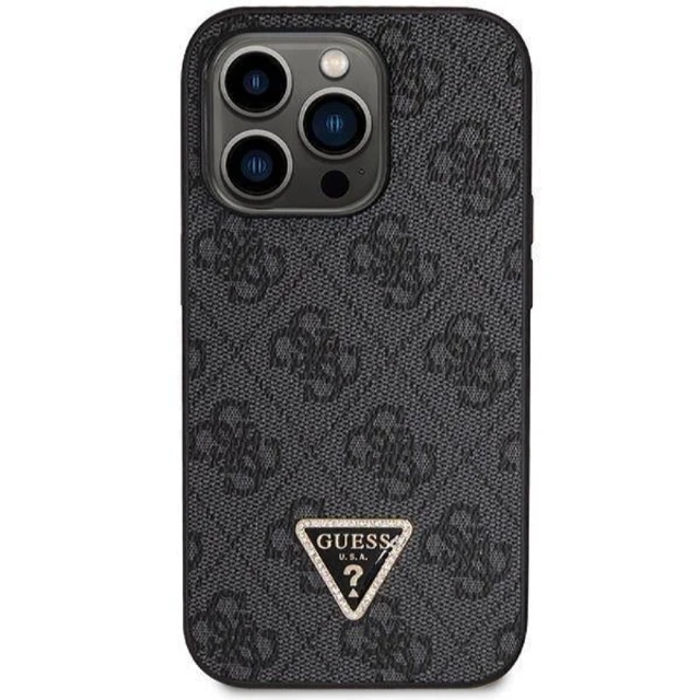 Чохол Guess Crossbody 4G Metal Logo для iPhone 14 Pro Black (GUHCP14LP4TDSCPK)