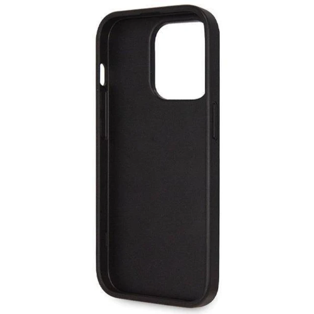 Чохол Guess Crossbody 4G Metal Logo для iPhone 14 Pro Black (GUHCP14LP4TDSCPK)