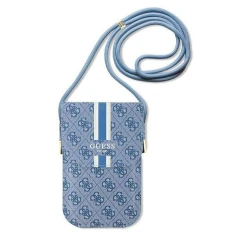 Чохол-сумка Guess 4G Stripes 19 x 12.5 x 2cm Blue (GUOWBP4RPSB)
