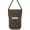 Чохол-сумка Guess 4G Metal Script Logo 19 x 12.5 x 2cm Brown (GUOWBP4SNSW)