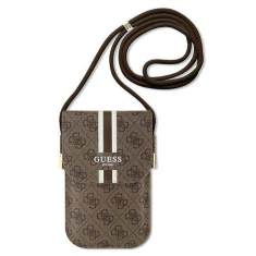Чохол-сумка Guess 4G Stripes 19 x 12.5 x 2cm Brown (GUOWBP4RPSW)