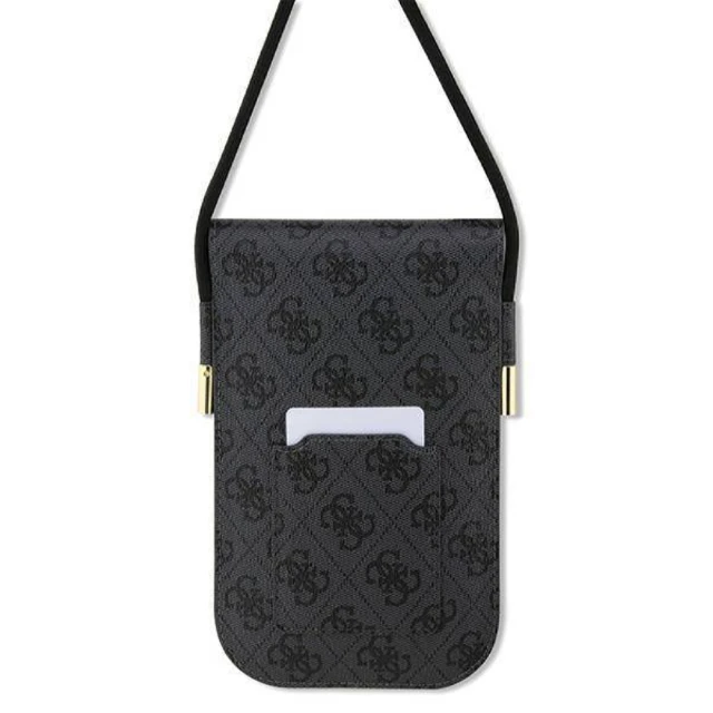 Чохол-сумка Guess 4G Metal Script Logo 19 x 12.5 x 2cm Black (GUOWBP4SNSK)