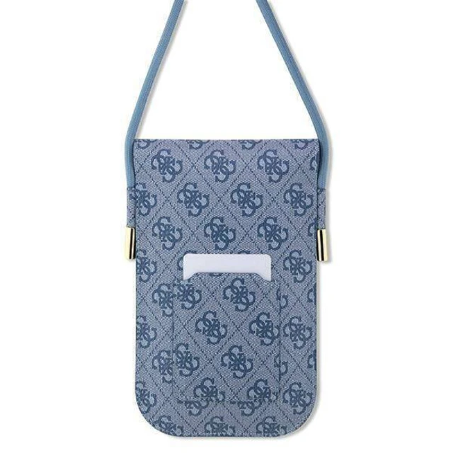 Чохол-сумка Guess 4G Metal Script Logo 19 x 12.5 x 2cm Blue (GUOWBP4SNSB)