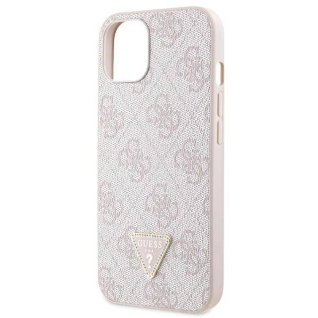 Чохол Guess Crossbody 4G Metal Logo для iPhone 13 Pink (GUHCP13MP4TDSCPP)