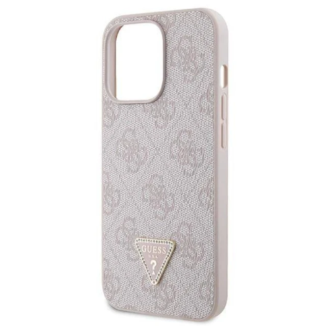Чохол Guess Crossbody 4G Metal Logo для iPhone 13 Pro Pink (GUHCP13LP4TDSCPP)