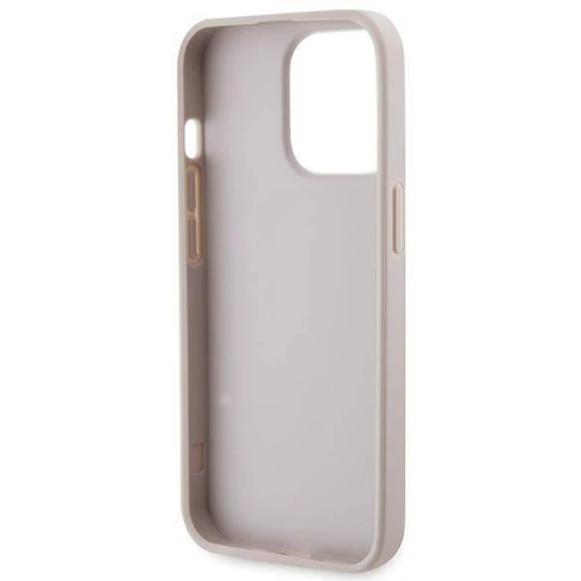 Чохол Guess Crossbody 4G Metal Logo для iPhone 13 Pro Pink (GUHCP13LP4TDSCPP)