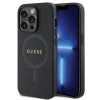 Чохол Guess Saffiano для iPhone 13 Pro Max Black with MagSafe (GUHMP13XPSAHMCK)