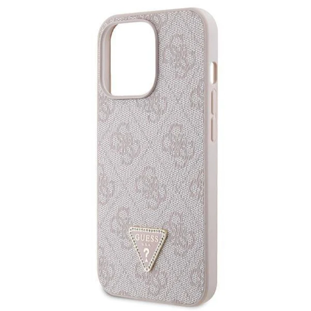 Чохол Guess Crossbody 4G Metal Logo для iPhone 13 Pro Max Pink (GUHCP13XP4TDSCPP)