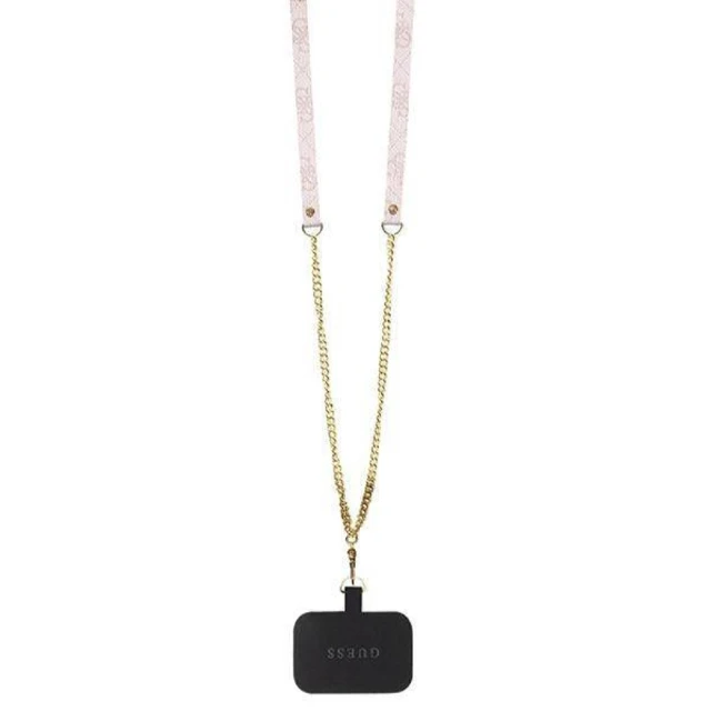Чохол Guess Crossbody 4G Metal Logo для iPhone 13 Pro Max Pink (GUHCP13XP4TDSCPP)