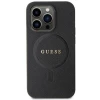 Чохол Guess Saffiano для iPhone 14 Pro Max Black with MagSafe (GUHMP14XPSAHMCK)