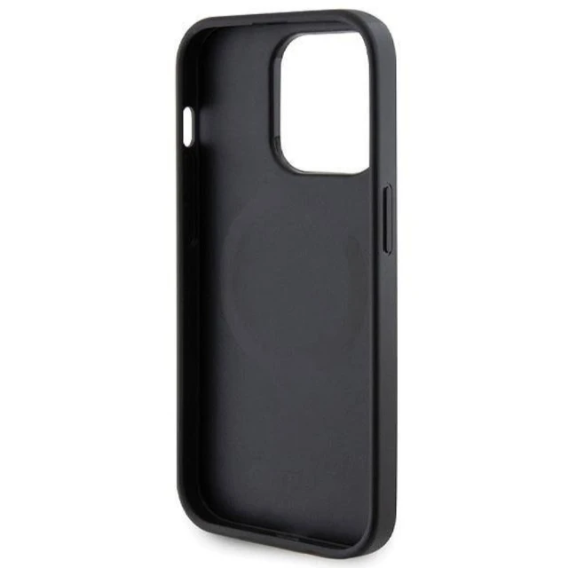 Чохол Guess Saffiano для iPhone 14 Pro Max Black with MagSafe (GUHMP14XPSAHMCK)