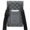 Чохол-сумка Karl Lagerfeld Saffiano Monogram Ikonik (Bag) 18.5 х 12 х 2cm Silver (KLWBSAKHPKG)