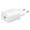 Мережевий зарядний пристрій Samsung 25W USB-C White (8596311076381)