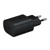 Мережевий зарядний пристрій Samsung 25W USB-C with USB-C to USB-C Cable Black (8596311206238)