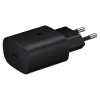 Мережевий зарядний пристрій Samsung 25W USB-C Black (8596311096440)