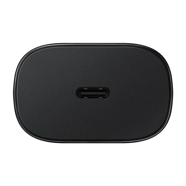 Мережевий зарядний пристрій Samsung 25W USB-C Black (8596311096440)