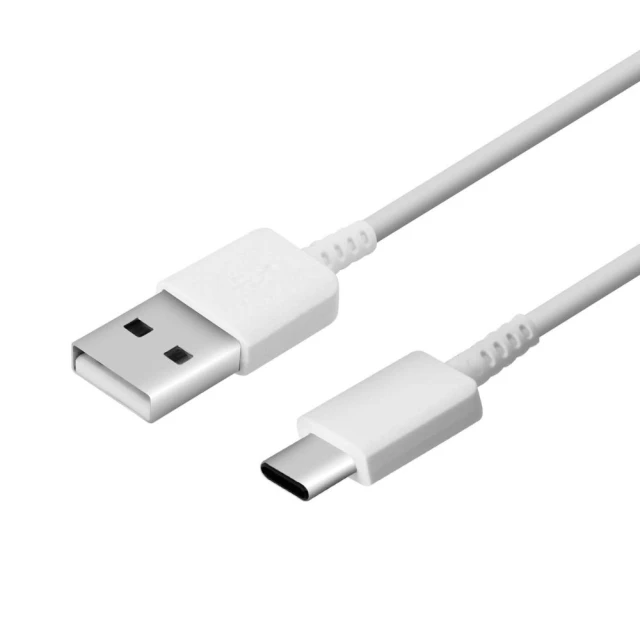 Кабель Samsung USB-A to USB-C 0.8m White (8596311066665)