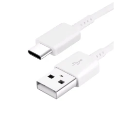 Кабель Samsung USB-A to USB-C 1.5m White (8596311195945)