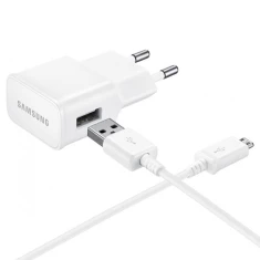 Мережевий зарядний пристрій Samsung 8W USB-A with Micro-USB Cable White (8595642266232)