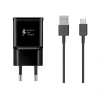 Мережевий зарядний пристрій Samsung 15W USB-A with USB-A to USB-C Cable Black (8596311080753)