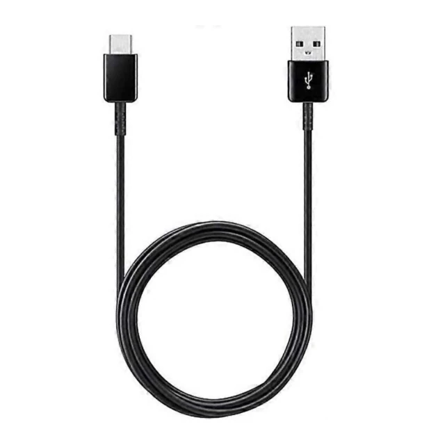 Мережевий зарядний пристрій Samsung 15W USB-A with USB-A to USB-C Cable Black (8596311080753)