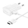 Мережевий зарядний пристрій Samsung 15W USB-A with USB-A to USB-C Cable White (8596311080760)