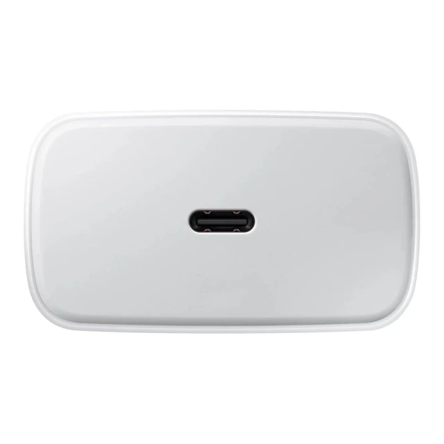 Сетевое зарядное устройство Samsung 45W USB-C with USB-C to USB-C Cable 1.8m White (8596311205521)