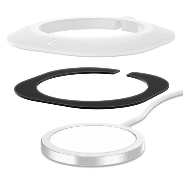 Подставка Spigen Mag Fit для MagSafe Charger Pad White (AMP02563)