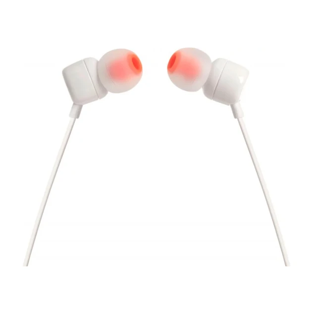 Навушники JBL T110 Bluetooth White (JBLT110WHT)